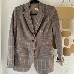 Plaid Blazer